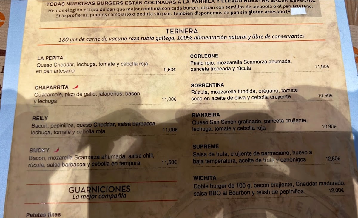 La Pepita Burger Bar - Vialia Vigo Photo Menu 7