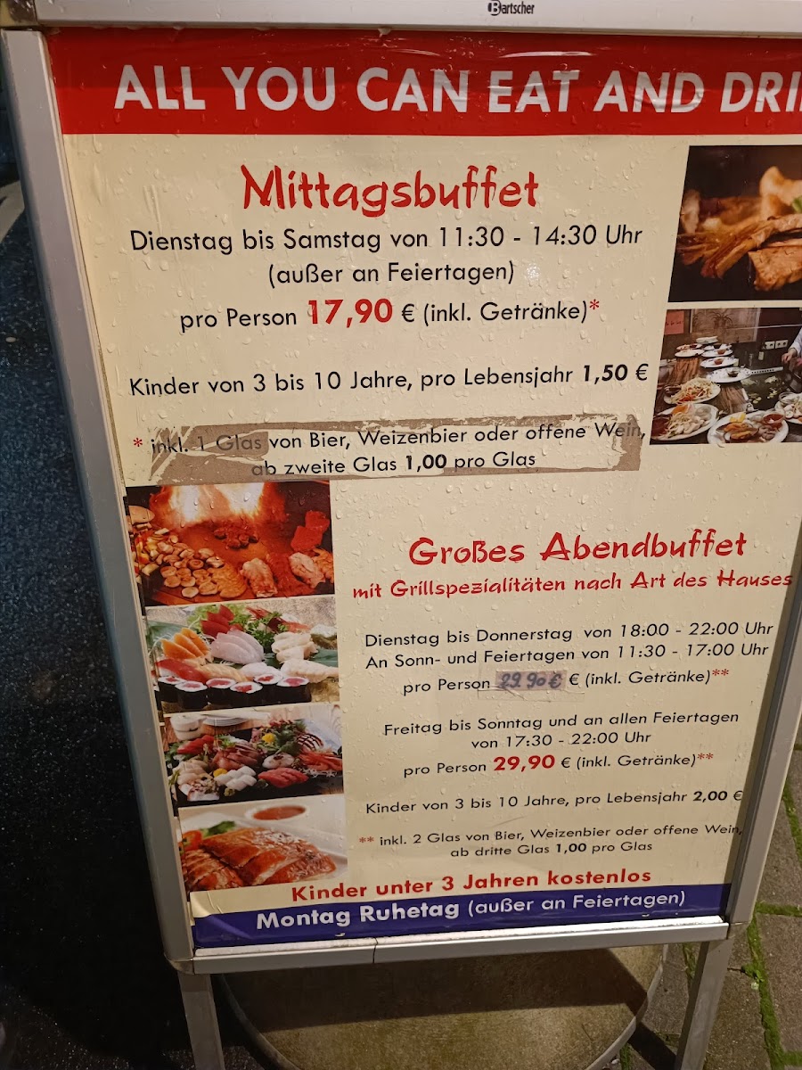 Mongolisches Grill Restaurant Dschingis Khan Photo Menu 1