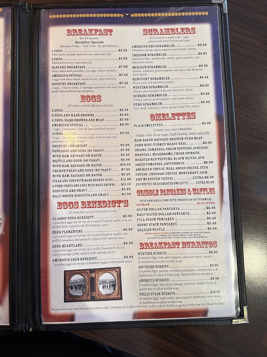 Americus Coney & Grill Photo Menu 3