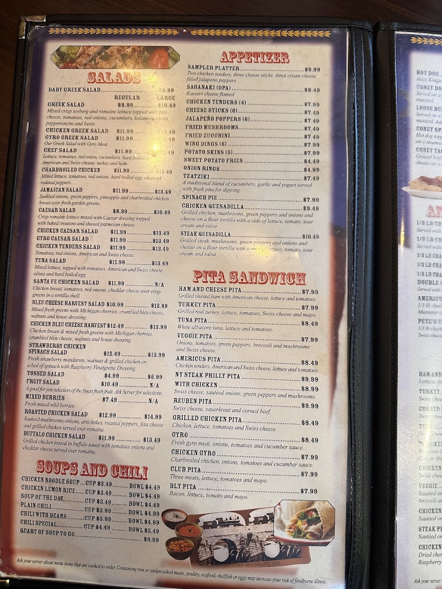 Americus Coney & Grill Photo Menu 5