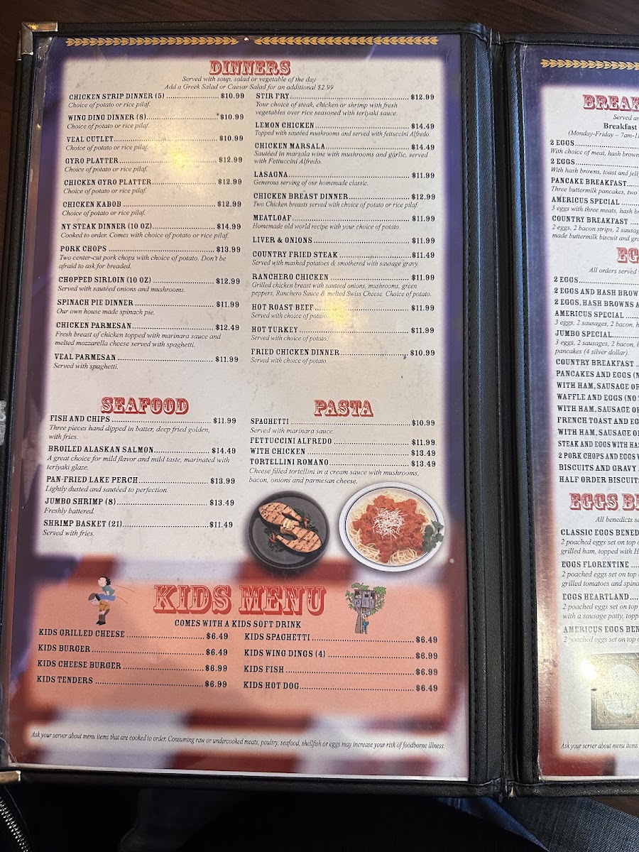 Americus Coney & Grill Photo Menu 6