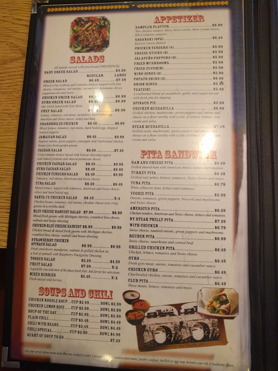 Americus Coney & Grill Photo Menu 7
