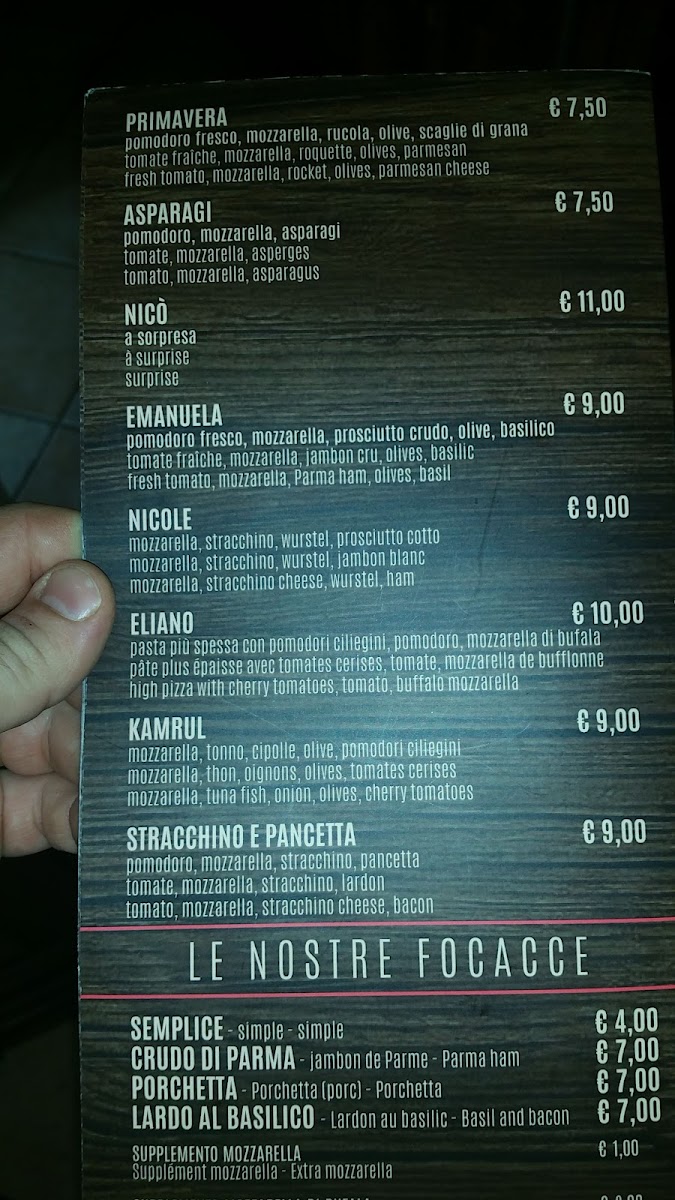 Ristorante Pizzeria Nico' Photo Menu 3