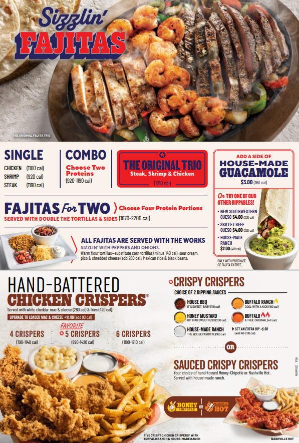 Chili's Grill & Bar Photo Menu 2
