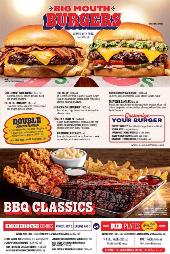 Chili's Grill & Bar Photo Menu 9