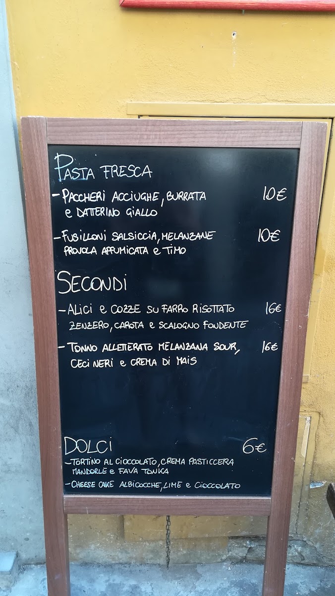 Senz'Altro Bistrot Firenze Photo Menu 2