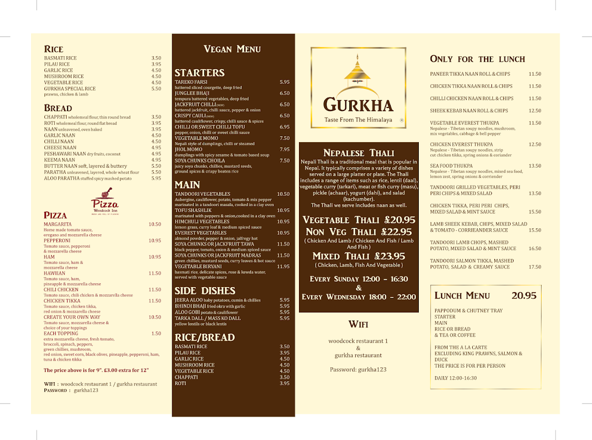 The Gurkha Photo Menu 3