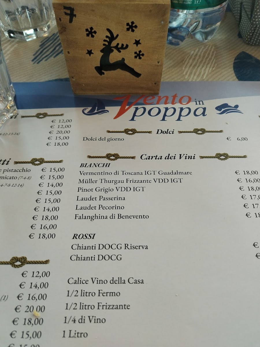 Vento in poppa Photo Menu 5