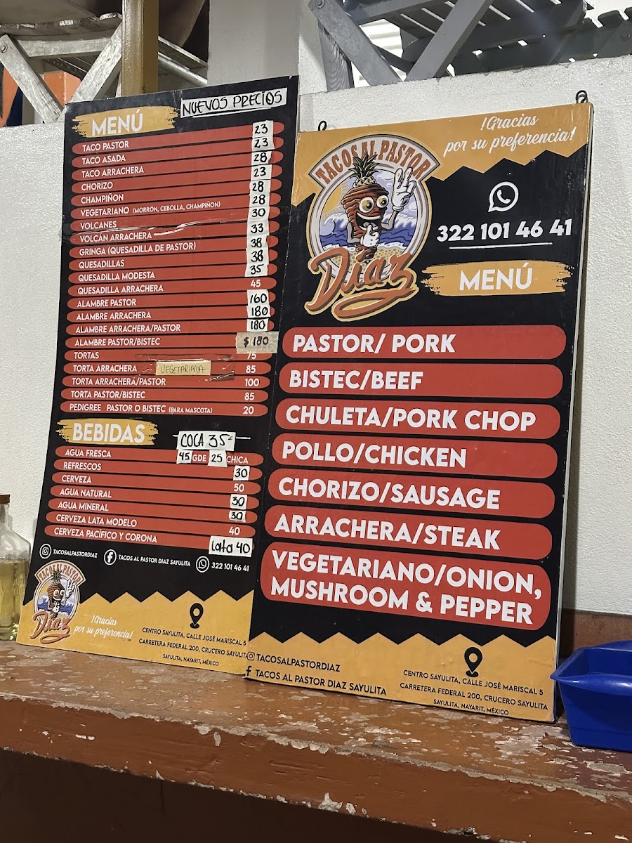 Tacos Al Pastor Diaz Photo Menu 1