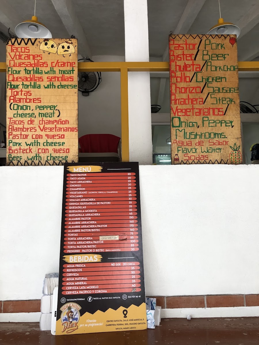 Tacos Al Pastor Diaz Photo Menu 3