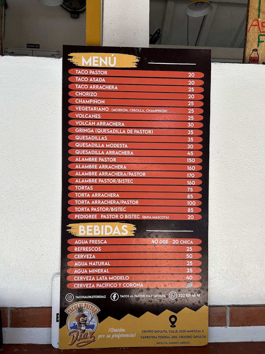 Tacos Al Pastor Diaz Photo Menu 7