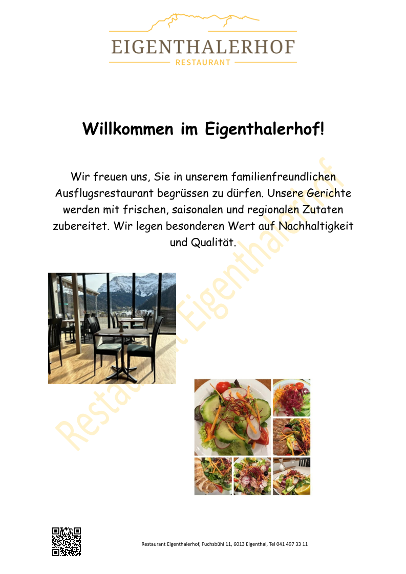 Restaurant Eigenthalerhof Photo Menu 8