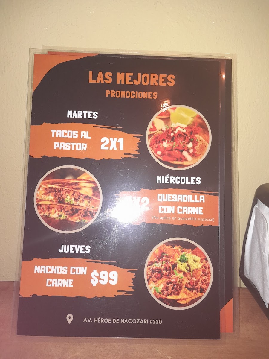 Taquería Chobys Photo Menu 4