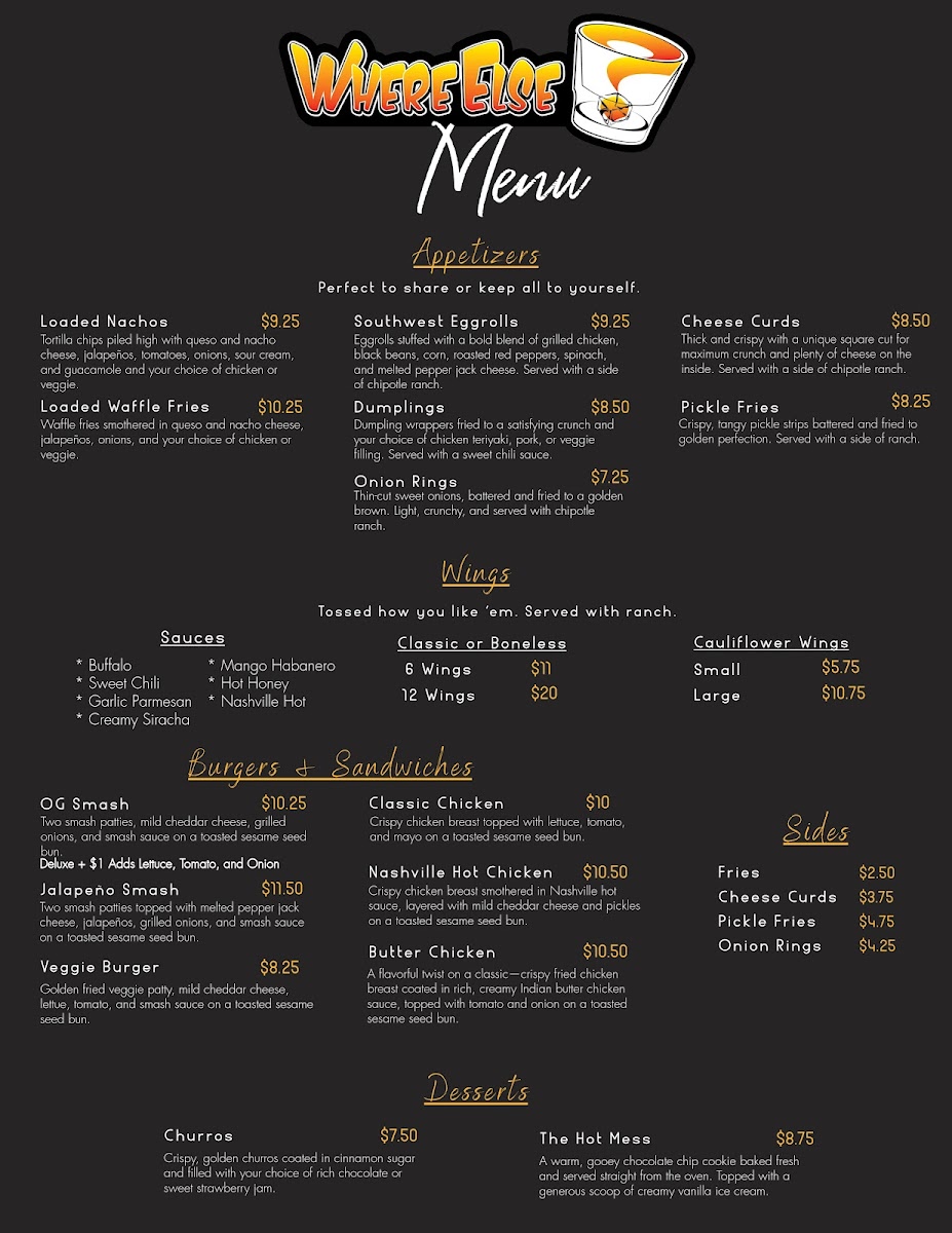 Where Else Photo Menu 1
