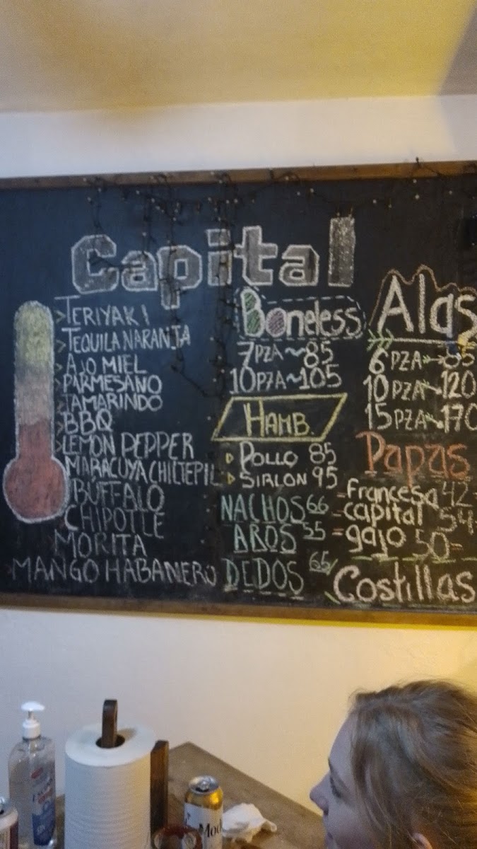 Capital wings Photo Menu 1