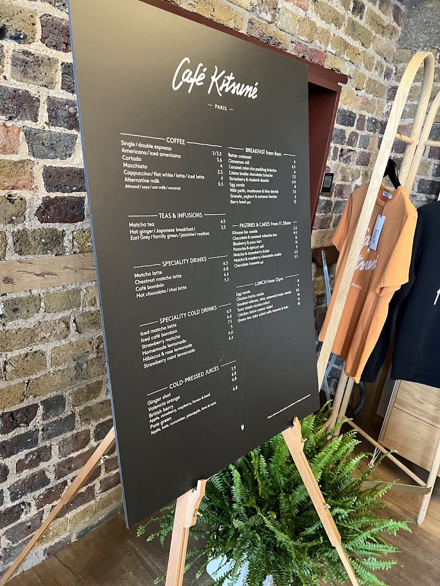 Café Kitsuné - Belgravia Photo Menu 7