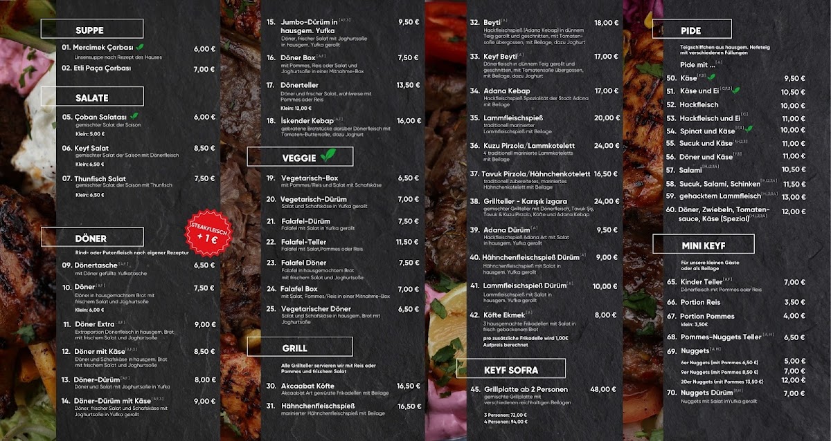Keyf-Et Grillrestaurant Photo Menu 2