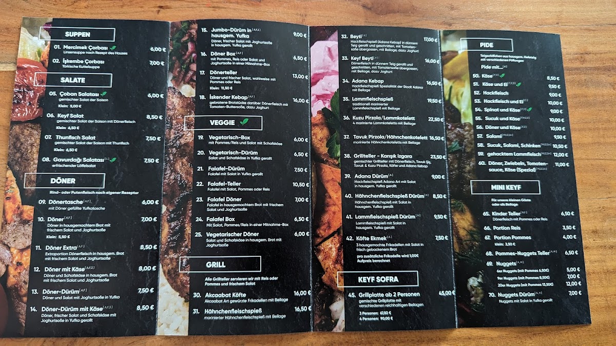 Keyf-Et Grillrestaurant Photo Menu 3