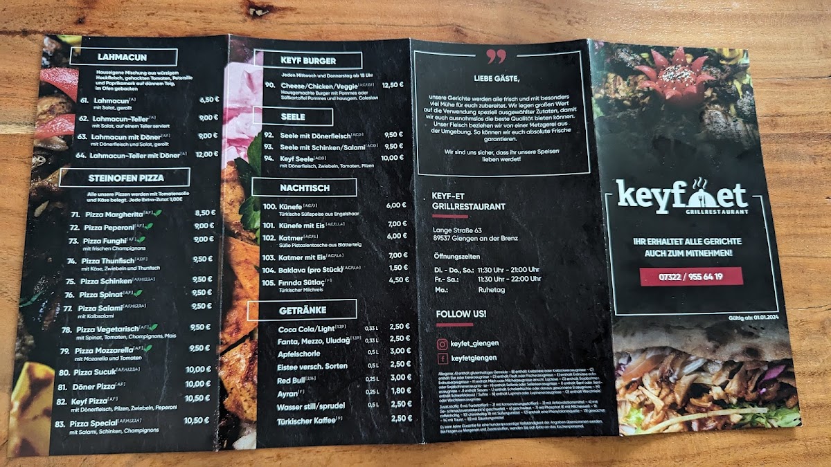 Keyf-Et Grillrestaurant Photo Menu 4