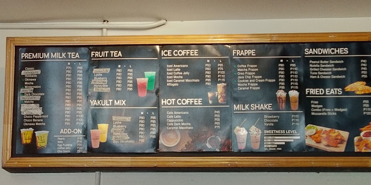 GraviTea Photo Menu 1