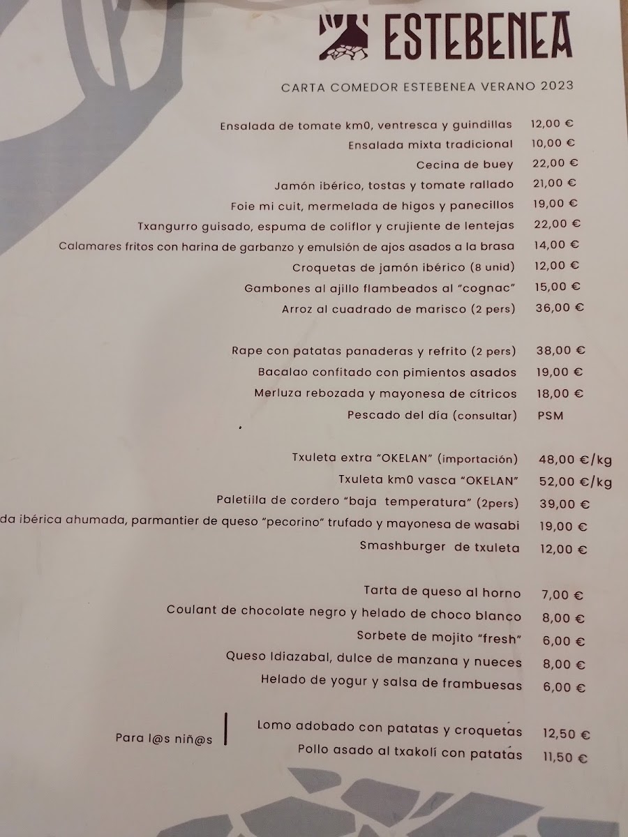 Estebenea Taberna Photo Menu 6