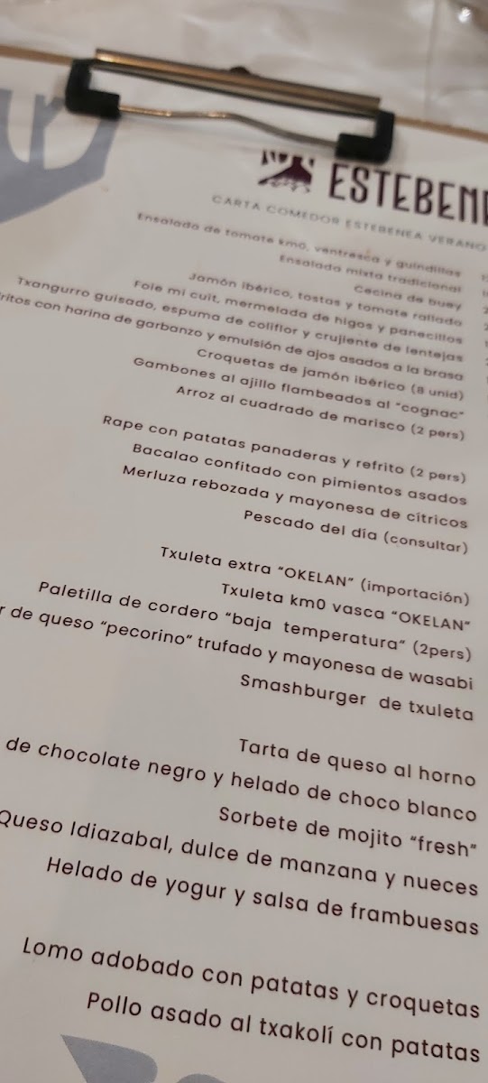 Estebenea Taberna Photo Menu 7