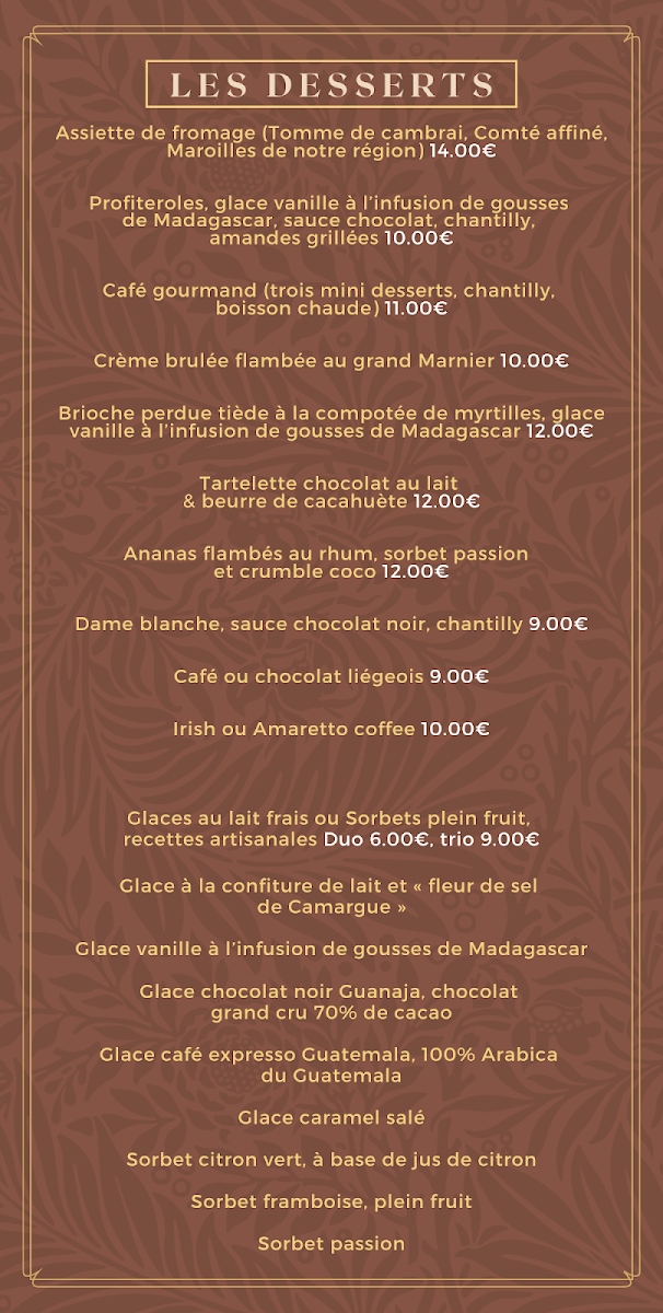 Le 8 - Les Restaurants Nicolas Pierre Photo Menu 3