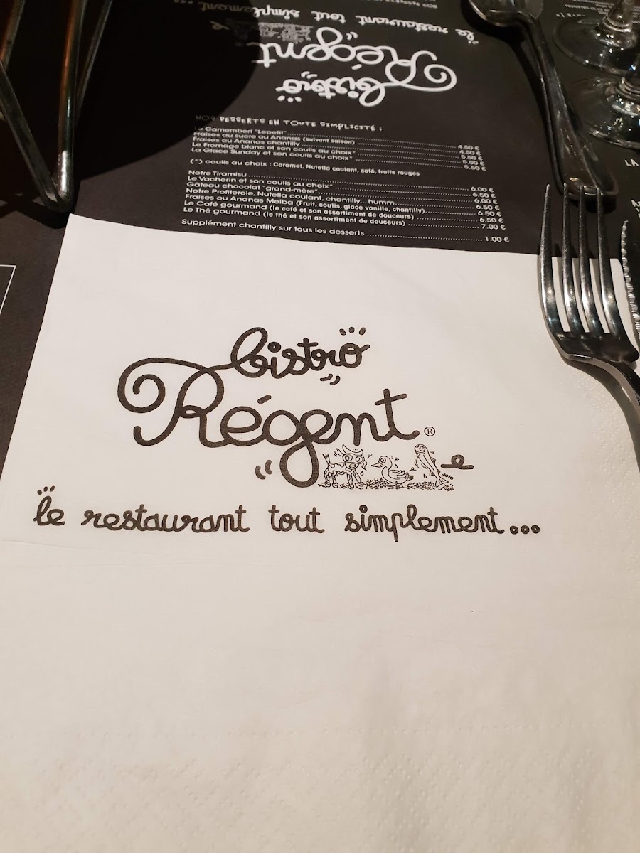 Bistro Régent Périgueux Photo Menu 10