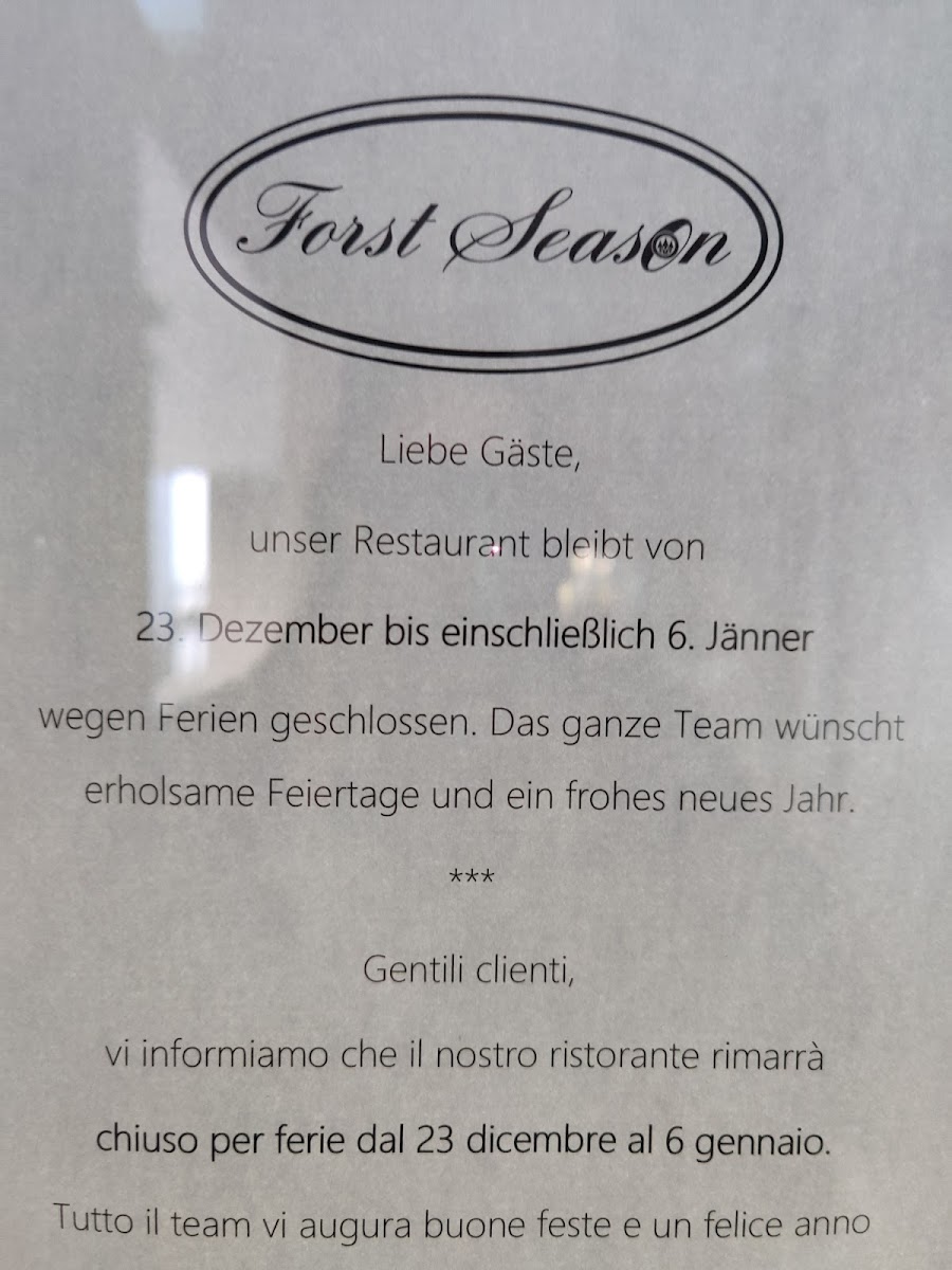 Ristorante Brasserie 1857 Photo Menu 2