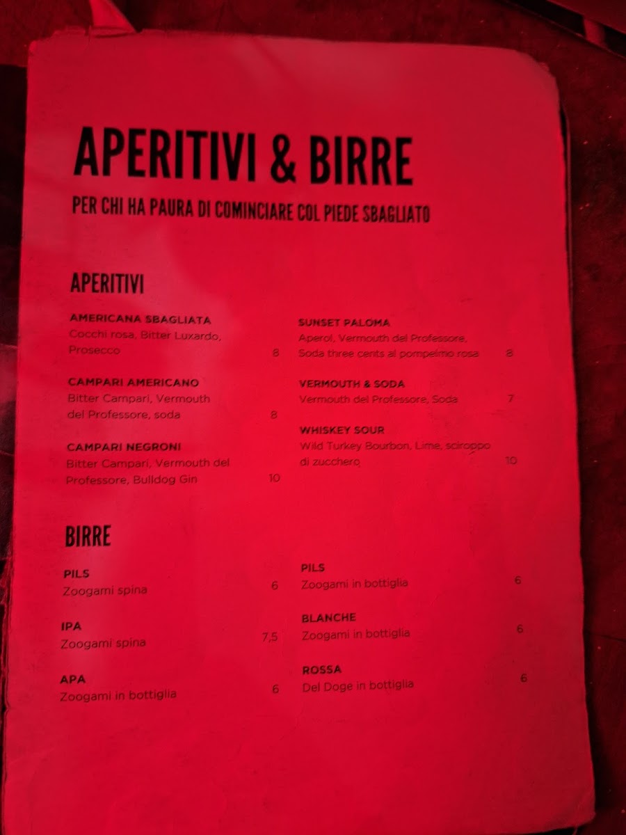 Ristorante Il Cantiere Photo Menu 2
