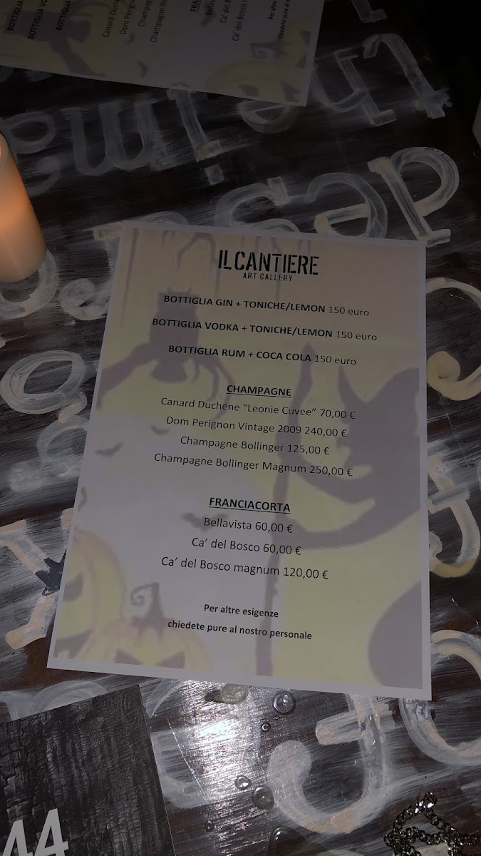 Ristorante Il Cantiere Photo Menu 6