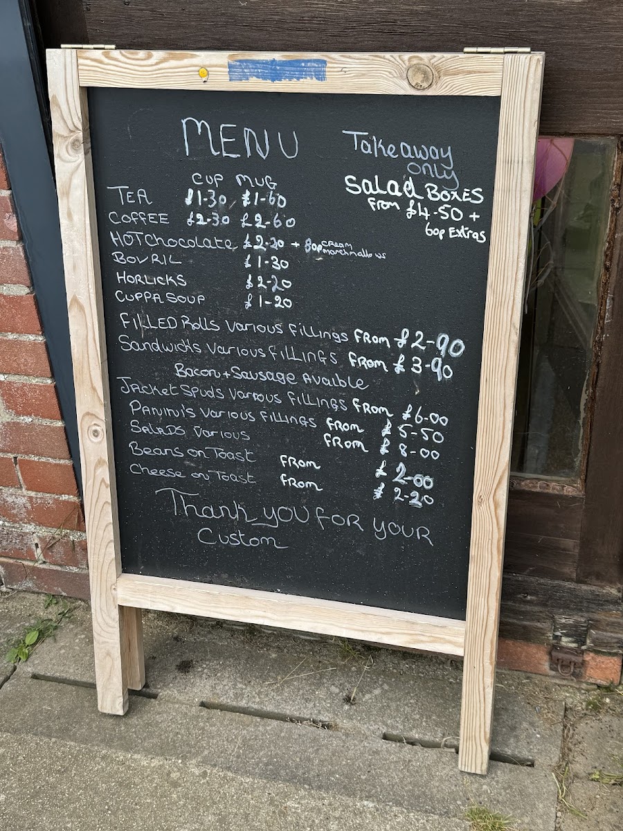 Naze Links Cafe Photo Menu 1