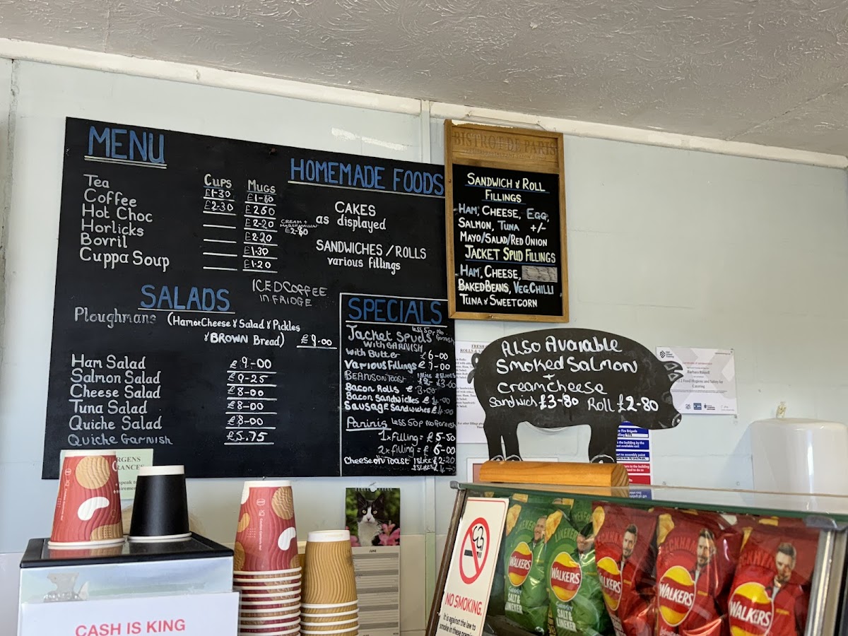 Naze Links Cafe Photo Menu 2