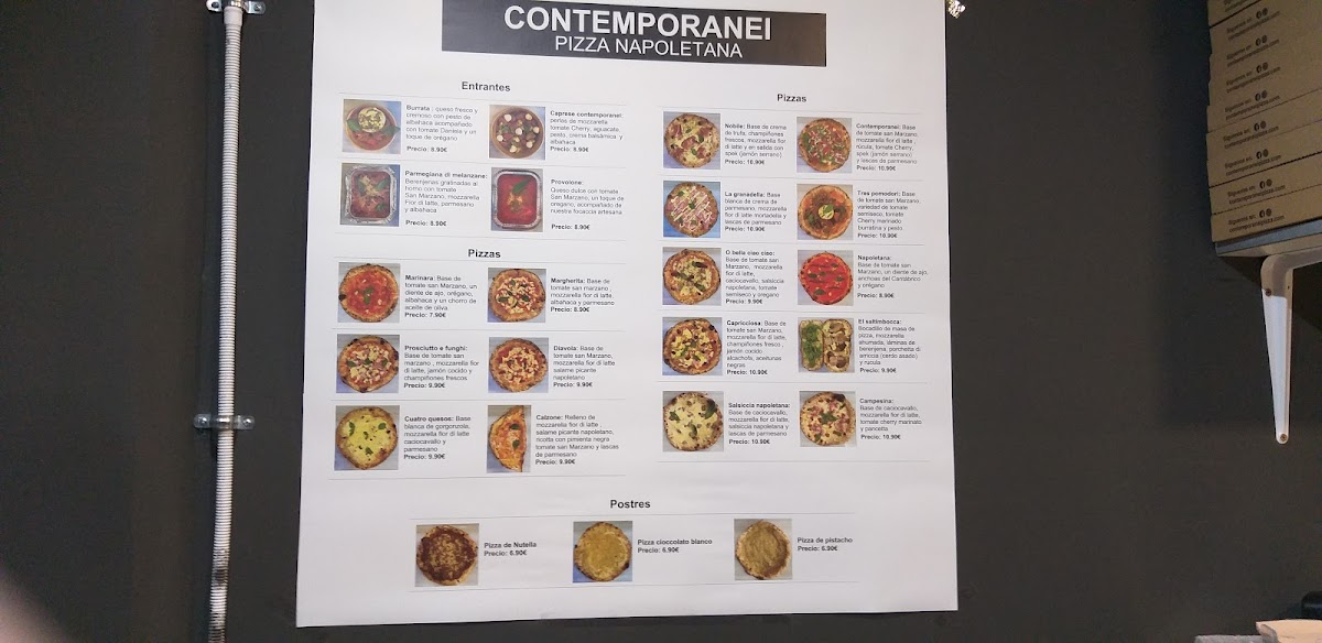 Contemporanei Pizza Napoletana Photo Menu 8