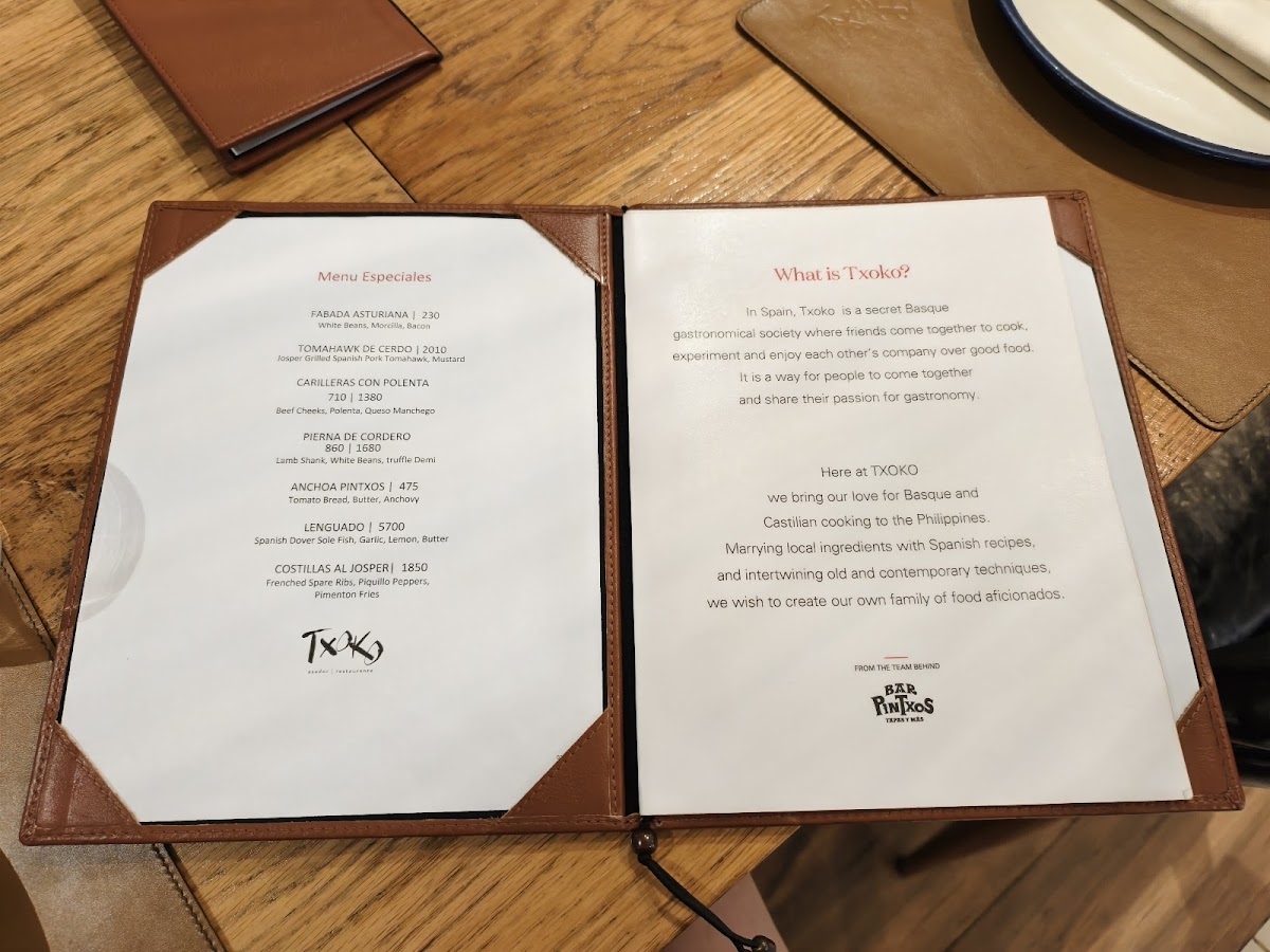 Txoko - Asador Restaurante Photo Menu 8