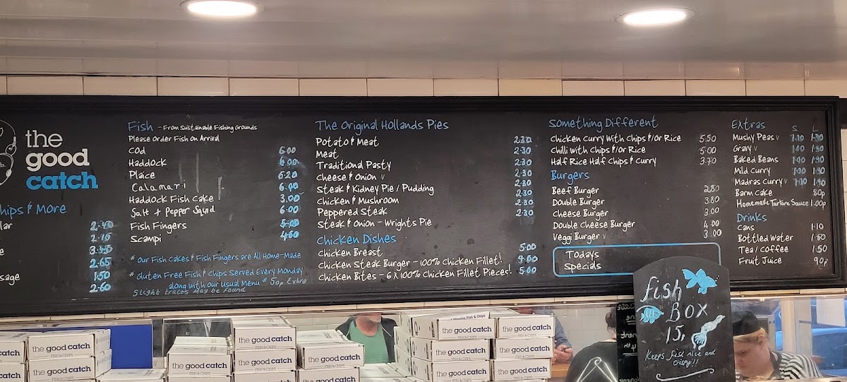 The Good Catch Photo Menu 1