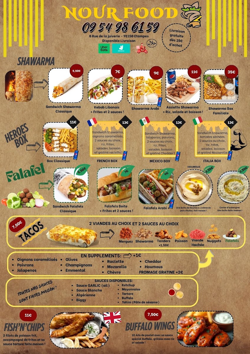 Nour food Photo Menu 2
