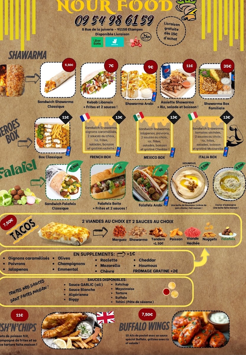 Nour food Photo Menu 3