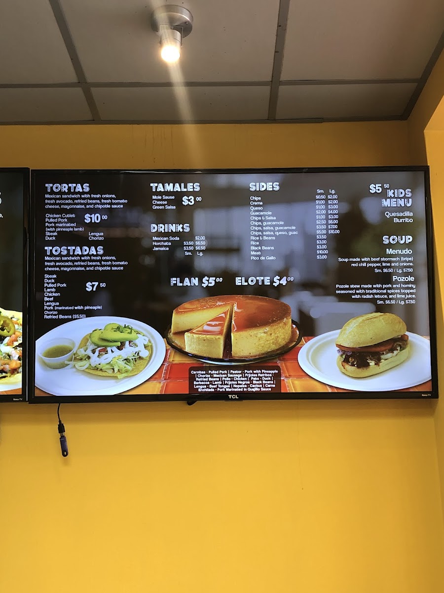 Taqueria Cinco Photo Menu 10