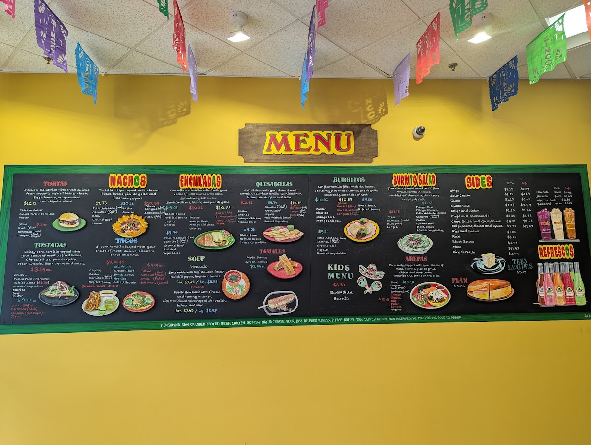 Taqueria Cinco Photo Menu 4