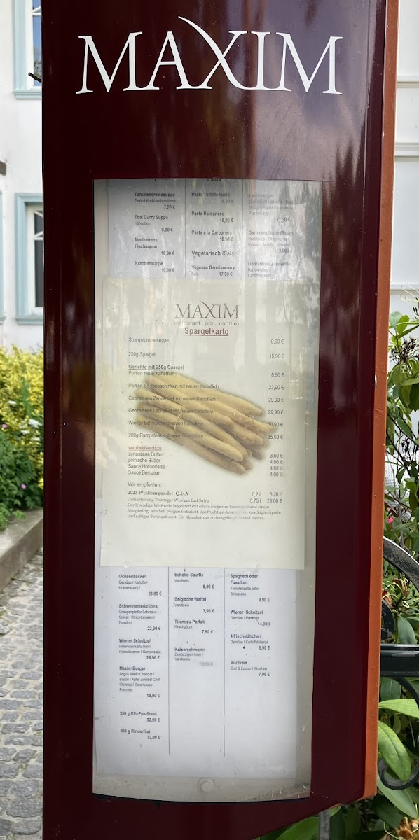 Restaurant Maxim Photo Menu 5