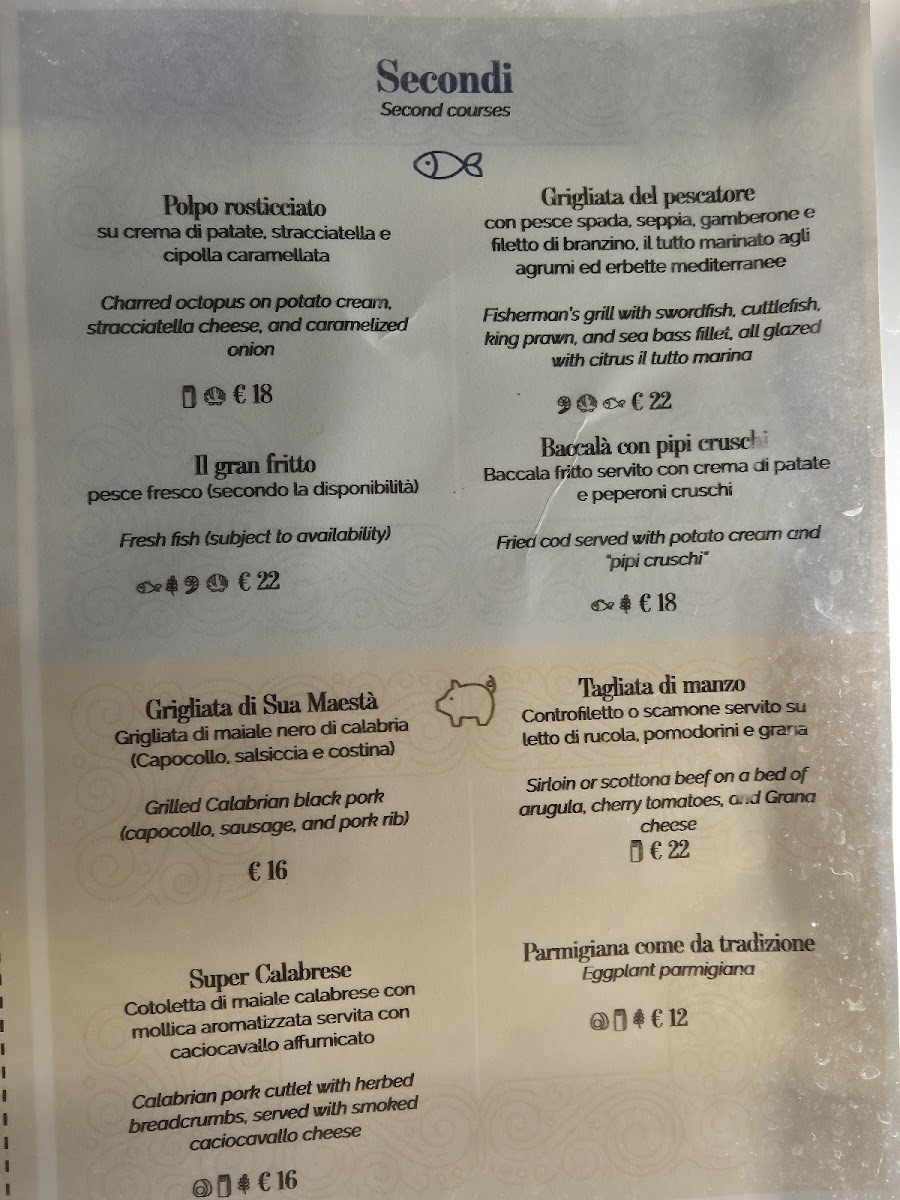 Trattoria La Vecchia Guardia Photo Menu 2