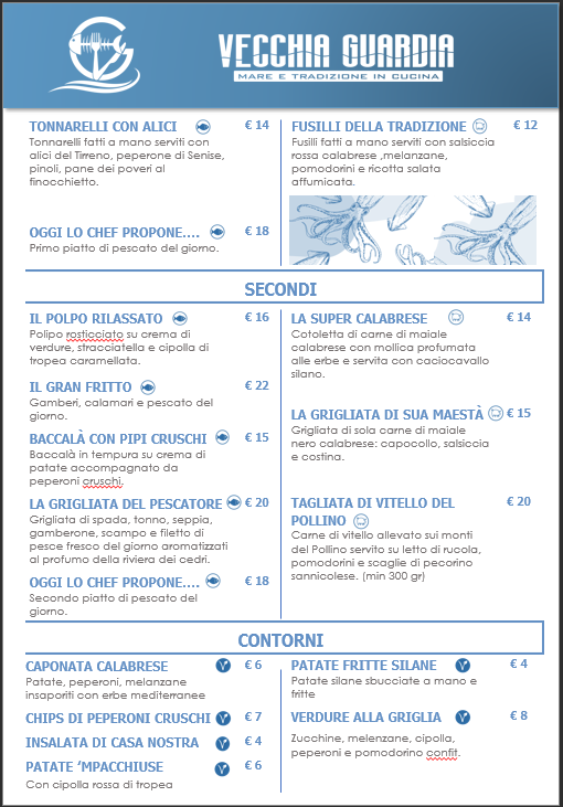 Trattoria La Vecchia Guardia Photo Menu 4