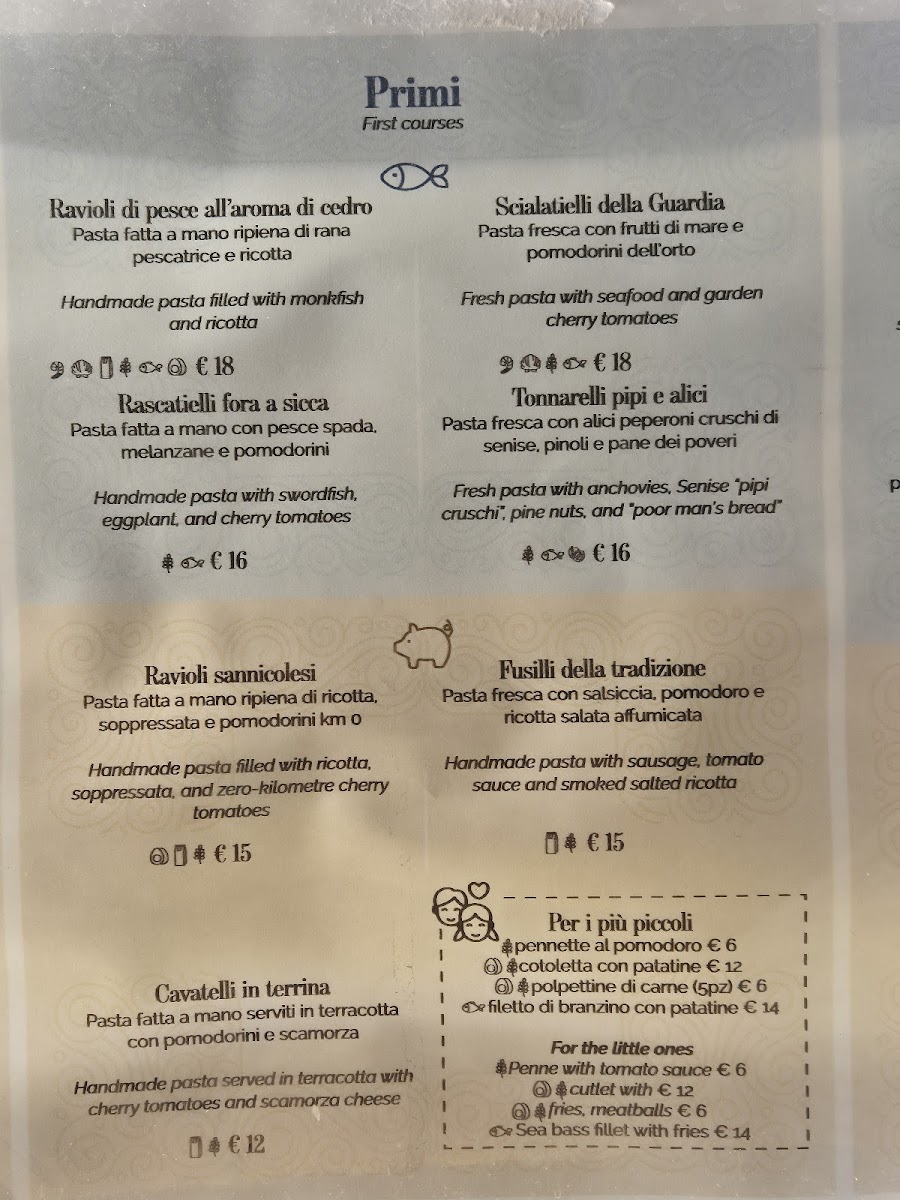 Trattoria La Vecchia Guardia Photo Menu 5