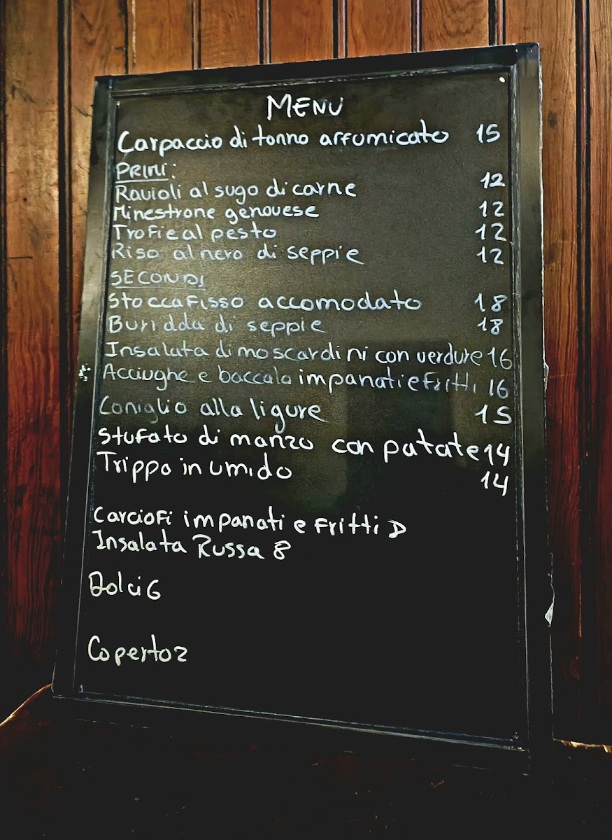 I Tre Merli Photo Menu 1