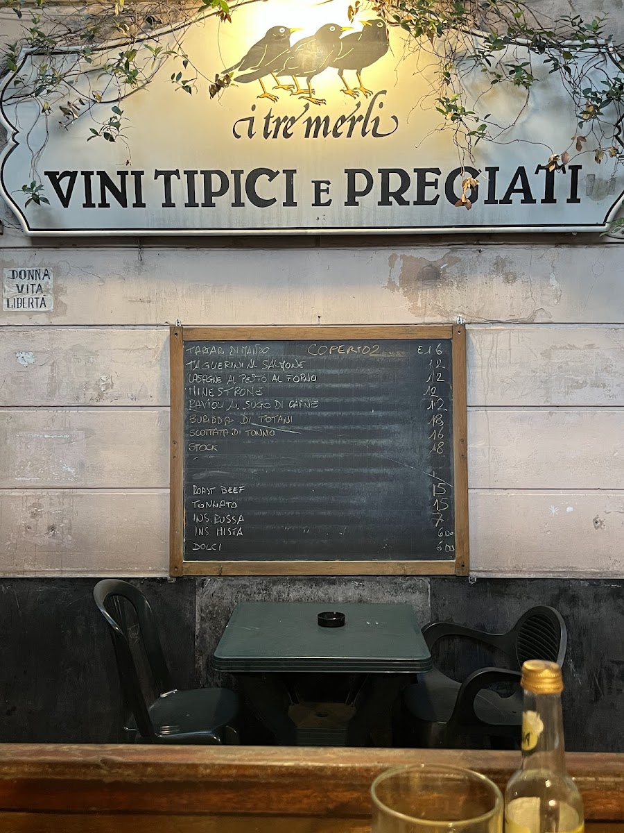 I Tre Merli Photo Menu 3