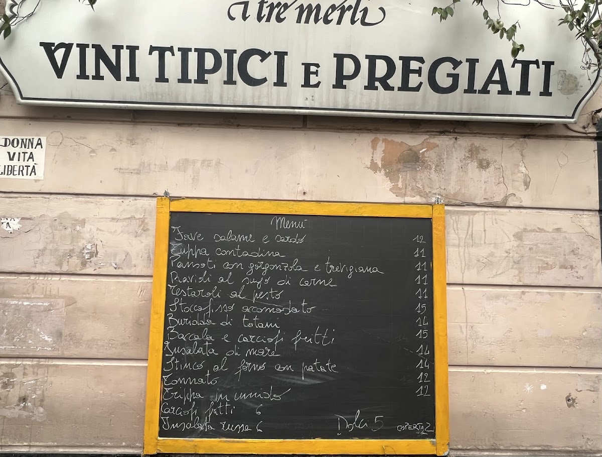 I Tre Merli Photo Menu 9
