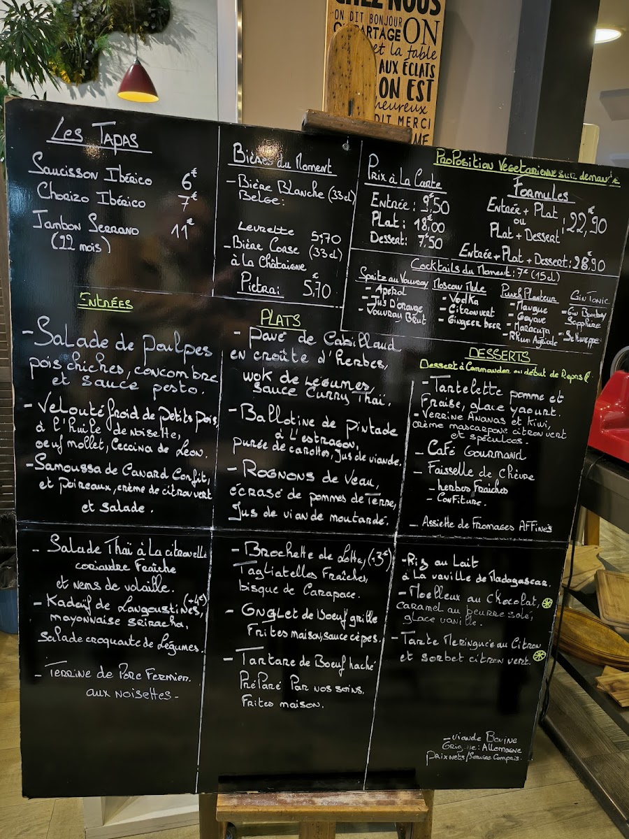 Restaurant Le Coin de Table Photo Menu 3