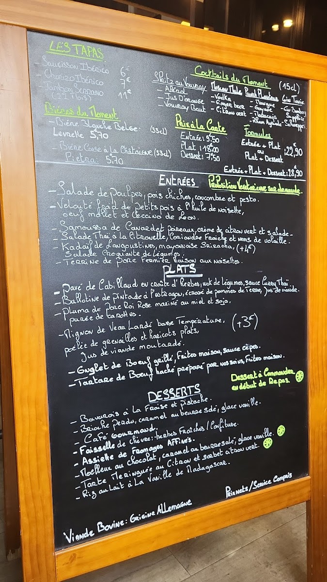 Restaurant Le Coin de Table Photo Menu 4