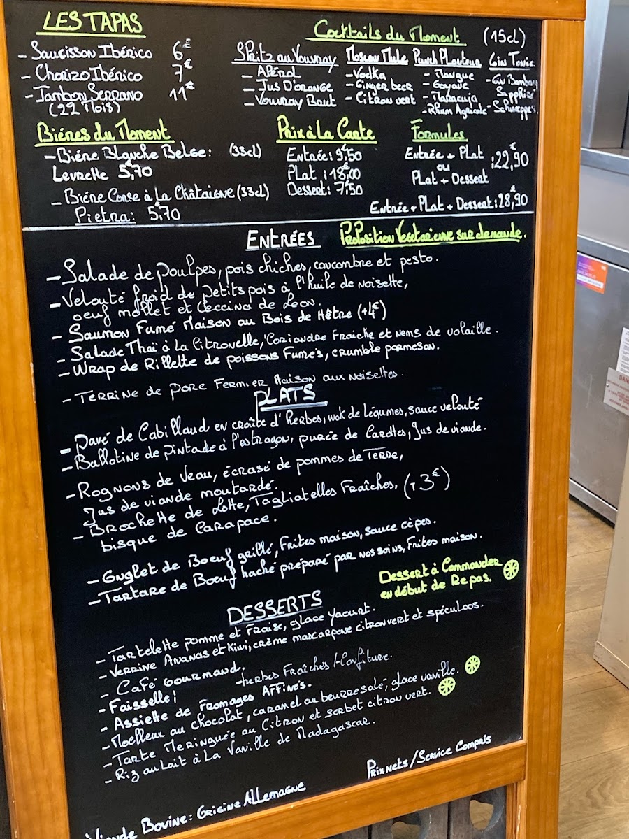 Restaurant Le Coin de Table Photo Menu 5